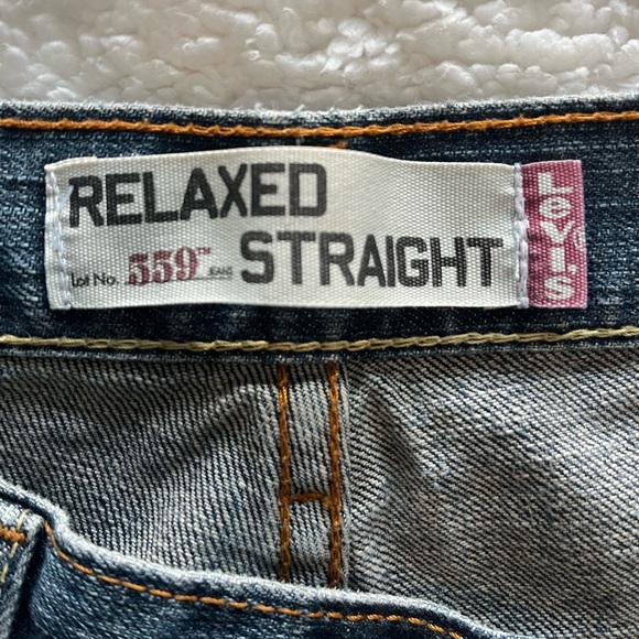 Levi's 559 34 x 32 Relaxed Fit Jeans - Picture 4 of 4